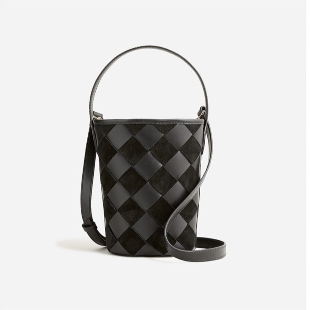 JCrew Berkeley Woven Bucket Bag
